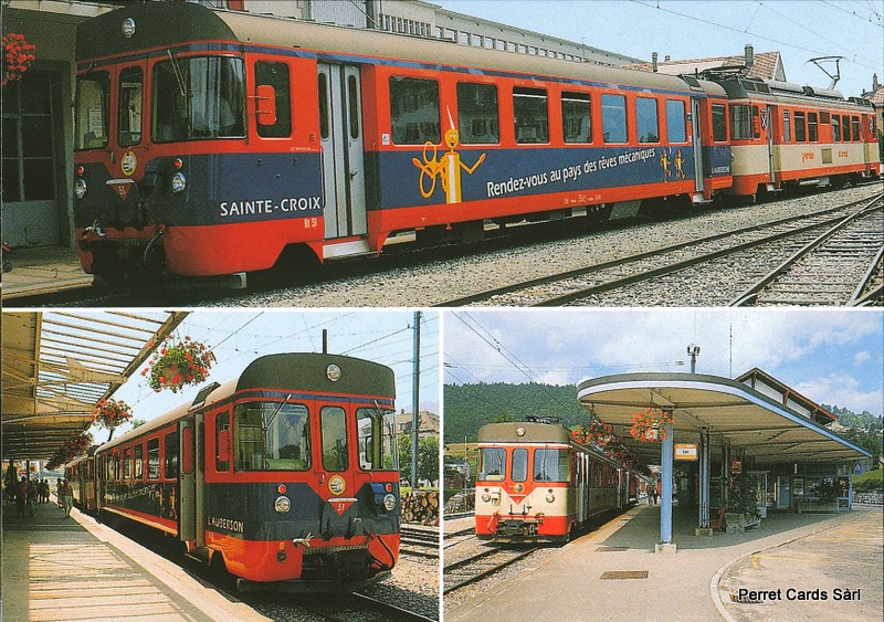 Postcards 23051 Le Train du rêve - Sainte-Croix