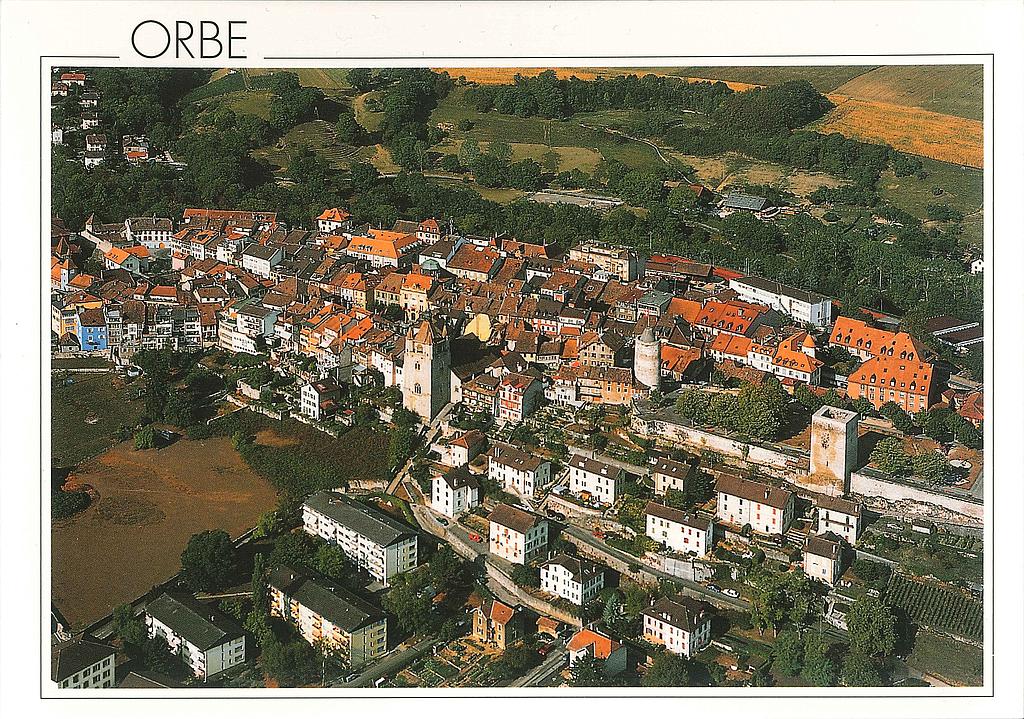 Postcards 23073 Orbe, ancienne ville