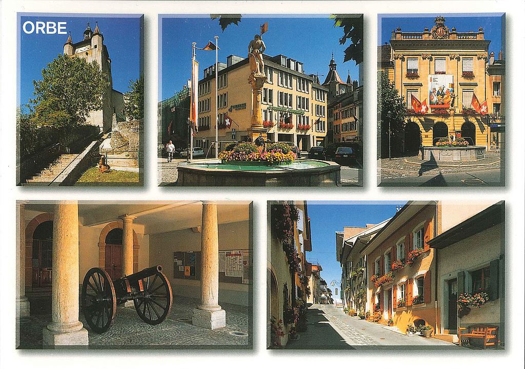 Postcards 23074 Orbe, ancienne ville