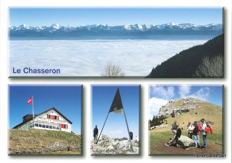 Postcards 23938 Le Chasseron (Jura vaudois)