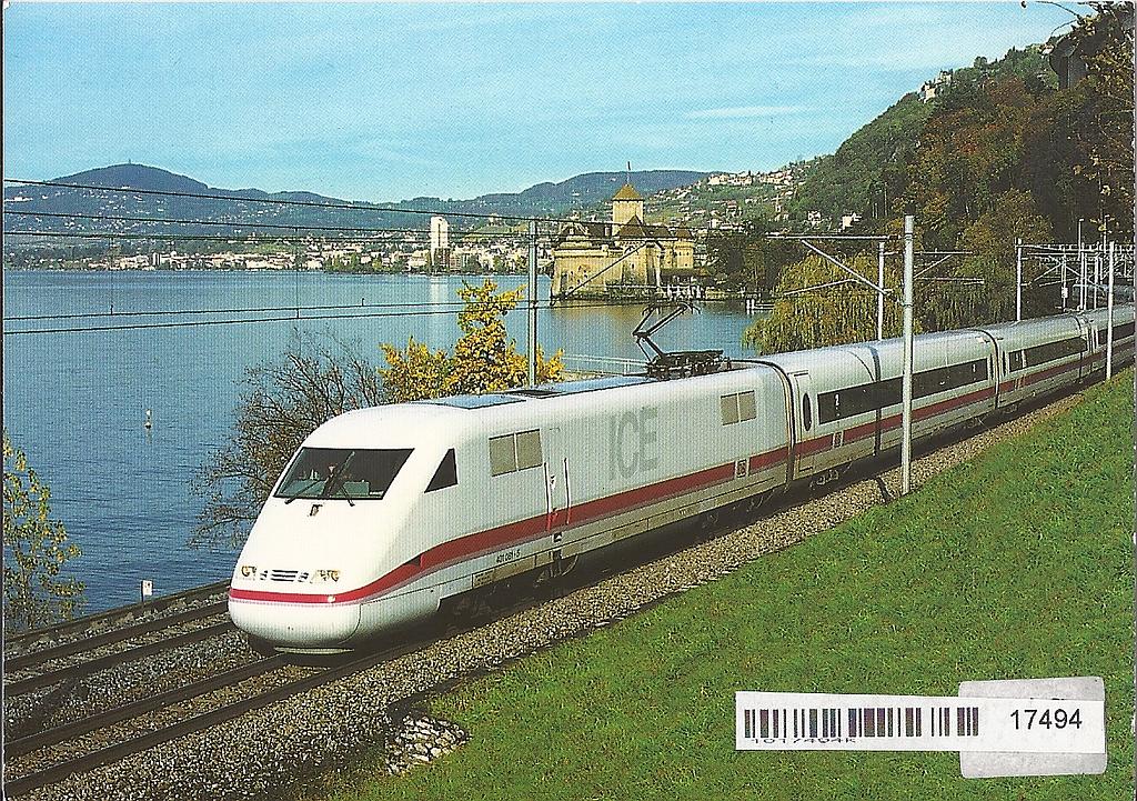 Postcards 17494 Montreux