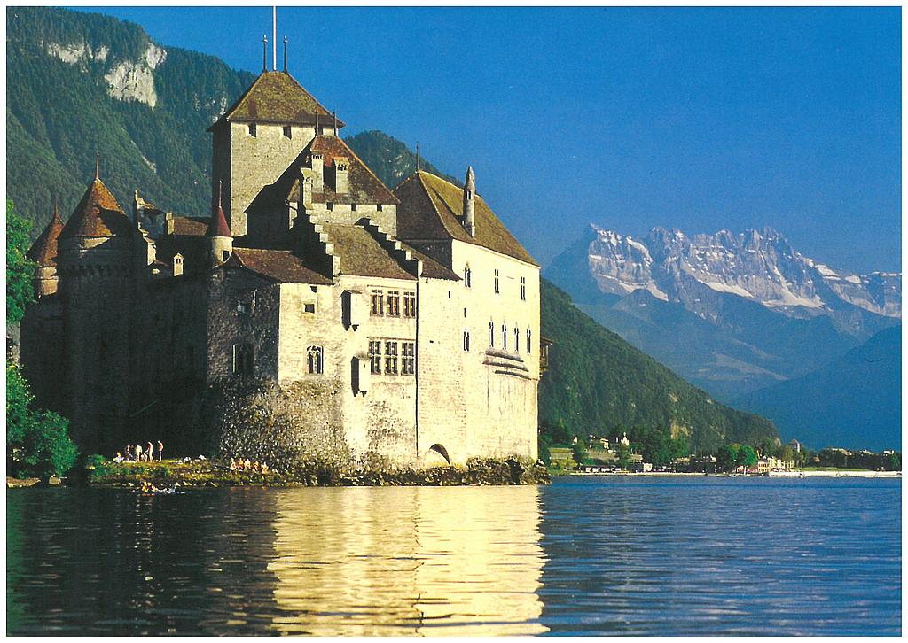 Postcards 20023 Château de Chillon, Dents-du Midi