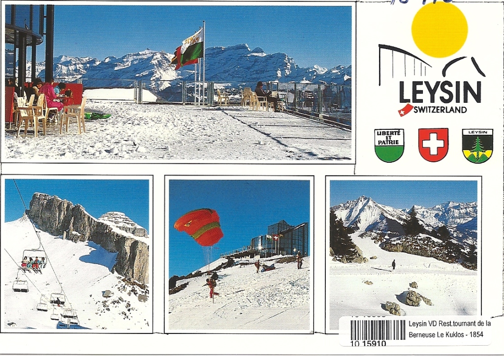 Postcards 15910 w Leysin