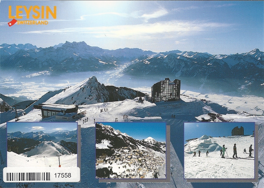 Postcards 17558 w Leysin-Le Kuklos