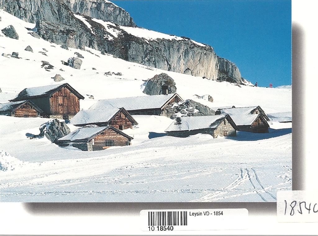 Postcards 18540 w Leysin