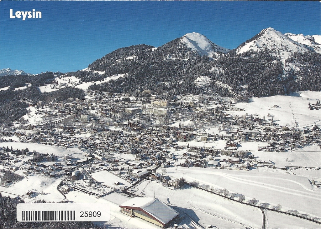 Postcards 25909 w Leysin