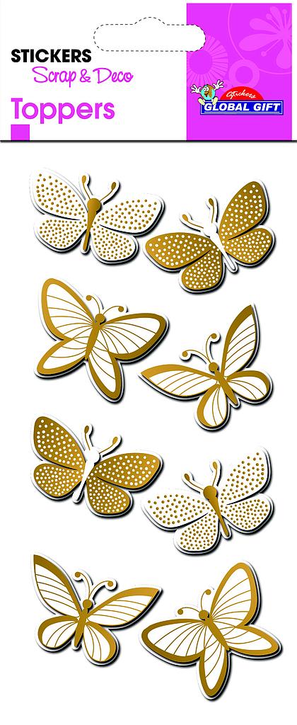 Luxus-Aufkleber  Schmetterlinge