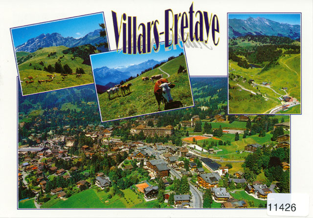 Postcards 11426 Villars-Bretaye