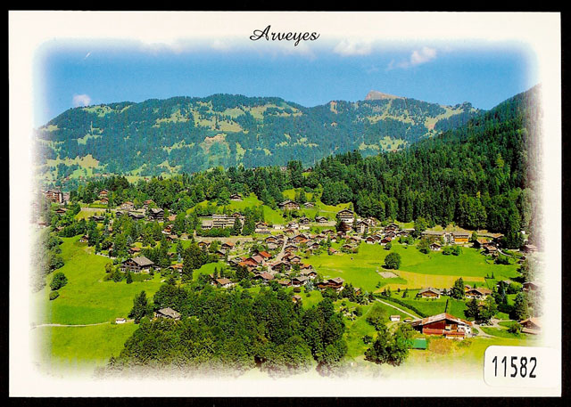Postcards 11582 Arveyes (région Villars)