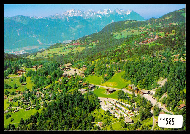 Postcards 11585 La Barboleuse (région Villars)