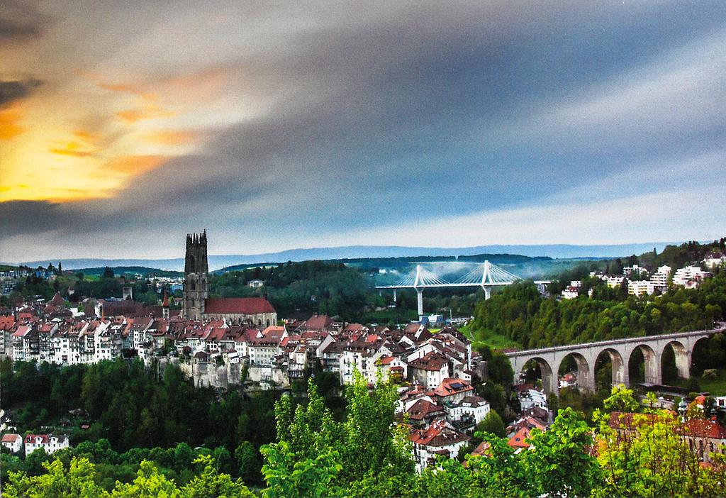 Postcards 12235 Fribourg