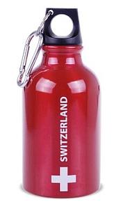 Aluminium Flasche Switzerland 300 ml