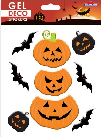 Gel stickers Halloween
