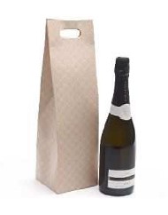 Emballage-cadeau en carton pour bouteille de champagne