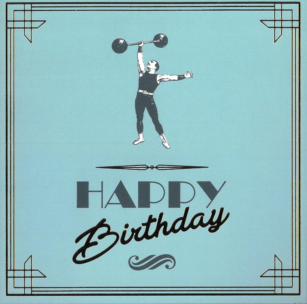 Carte simple Happy Birthday