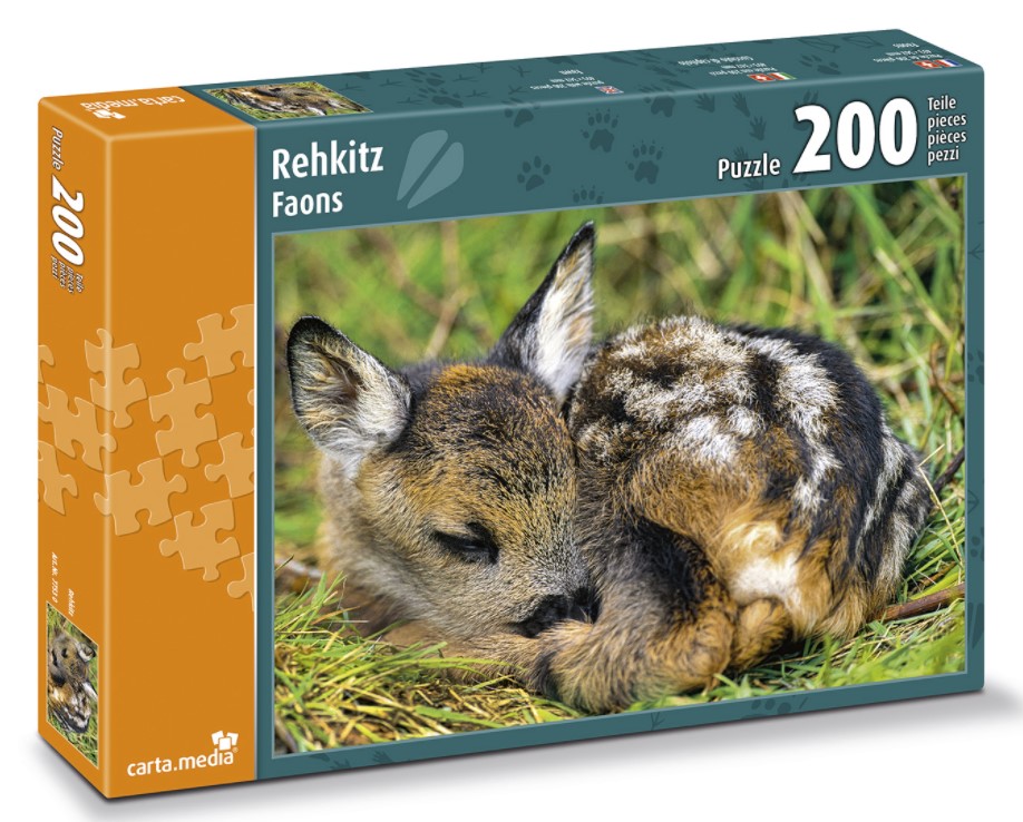 Puzzle 200 Teile Rehkitz