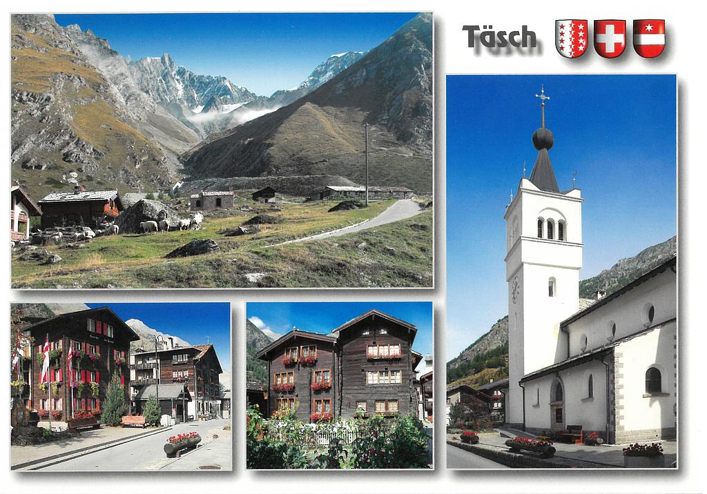 Postcards 25576 Täsch
