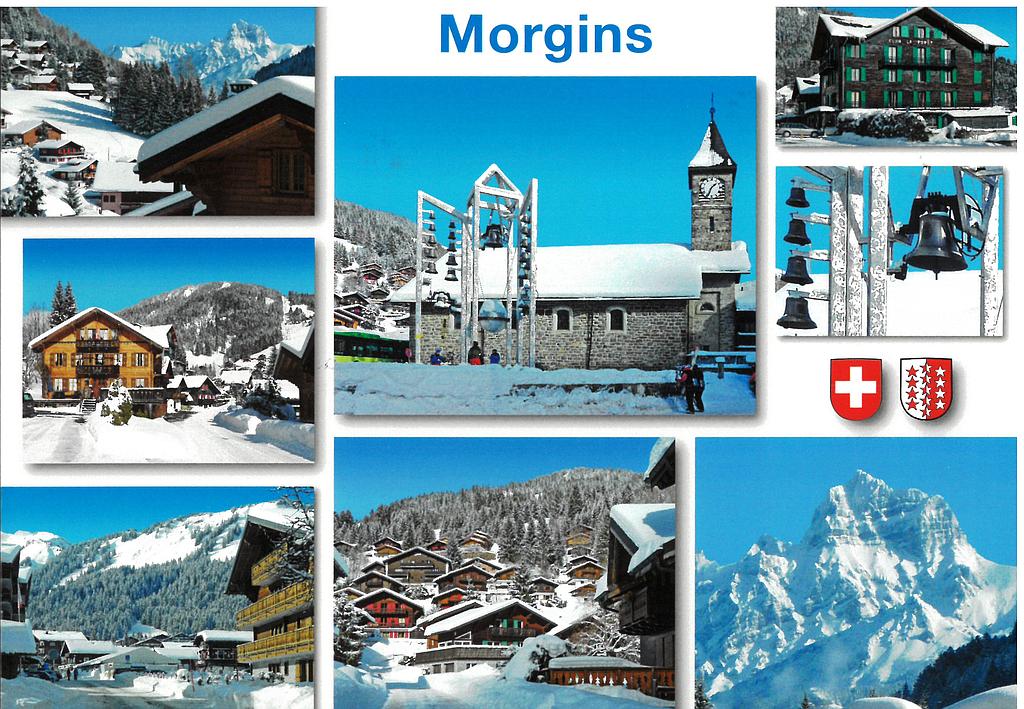 Postcards 29550w Morgins