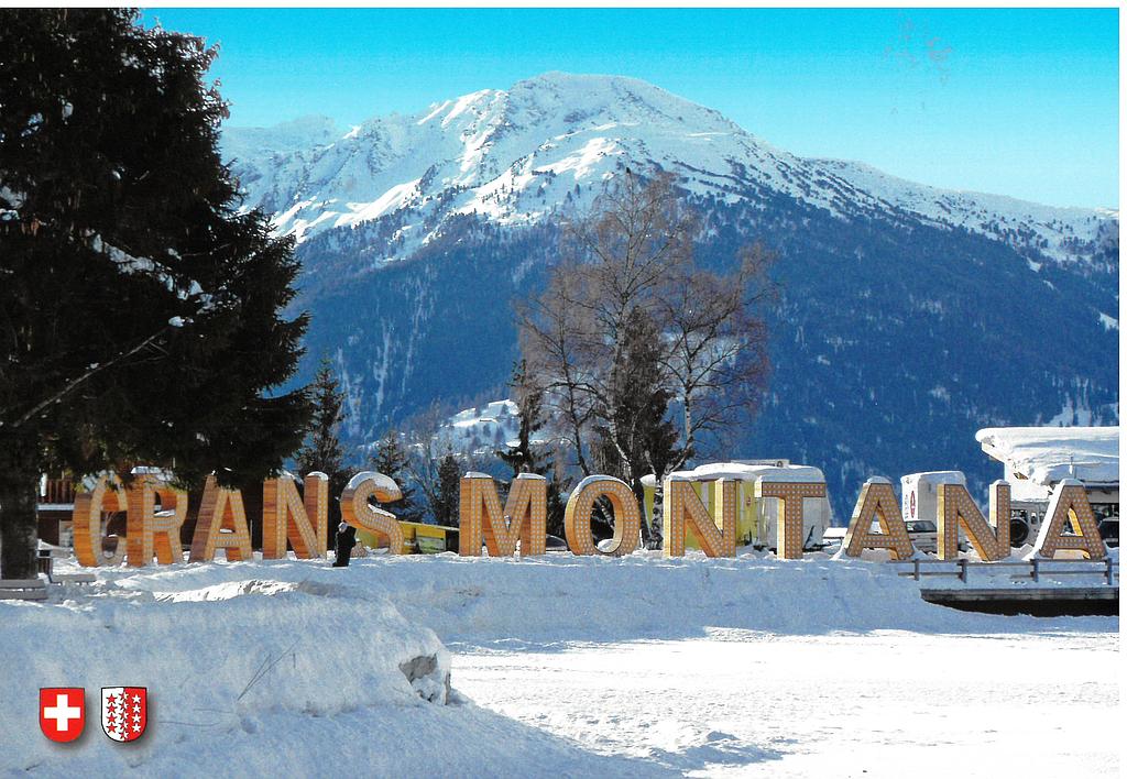 Postcards 29551w Crans-Montana