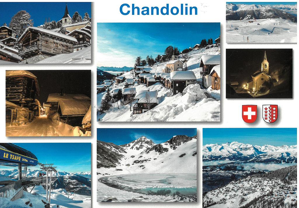 Postcards 29557w Chandolin VS