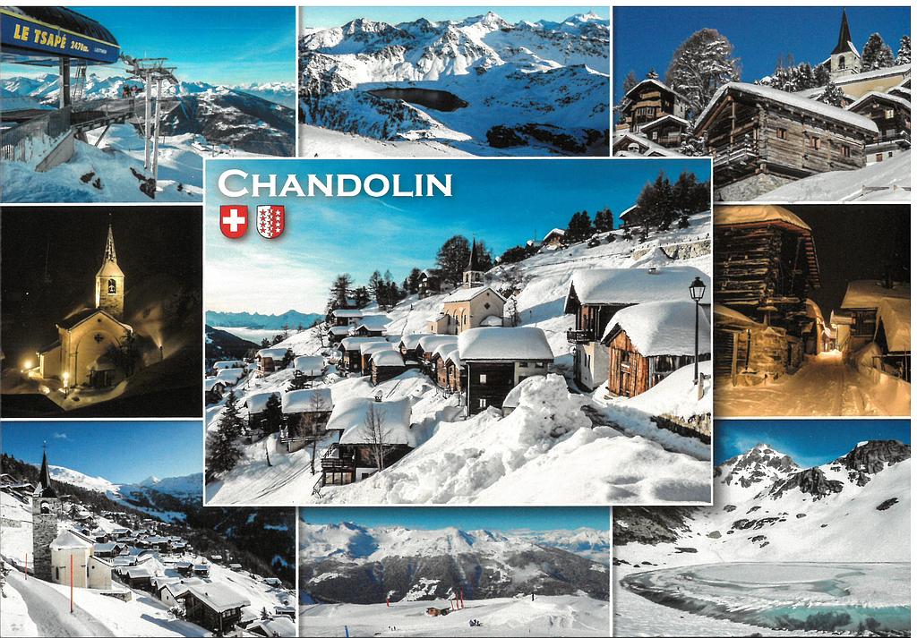 Postcards 29558w Chandolin VS