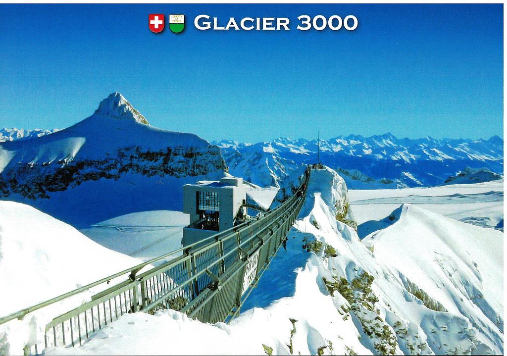 Postcards 29561w Glacier 3000