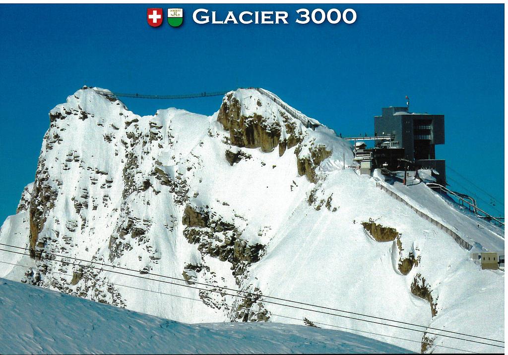 Postcards 29565w Glacier 3000