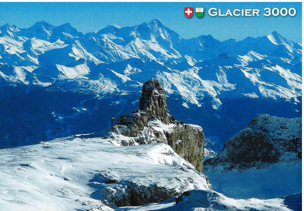Postcards 29566w Glacier 3000