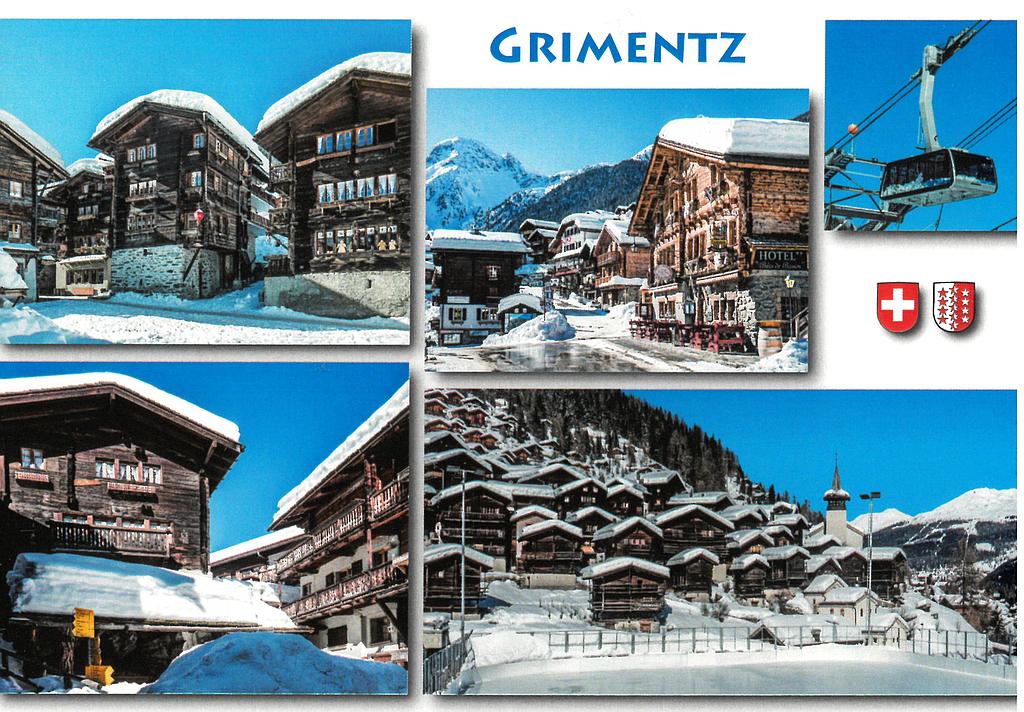 Postcards 29568w Grimentz