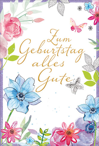 Karte Geburtstag