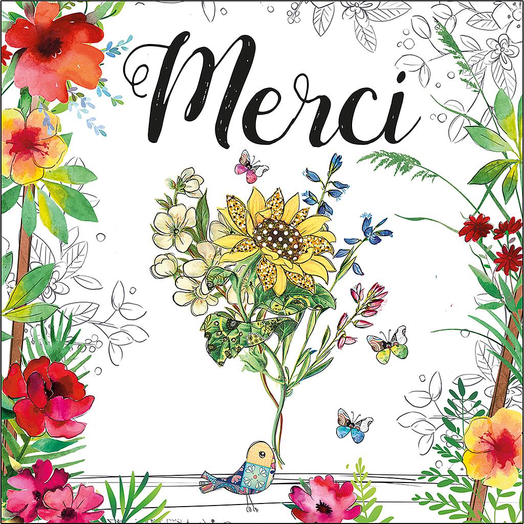 Carte Merci ~14x14cm