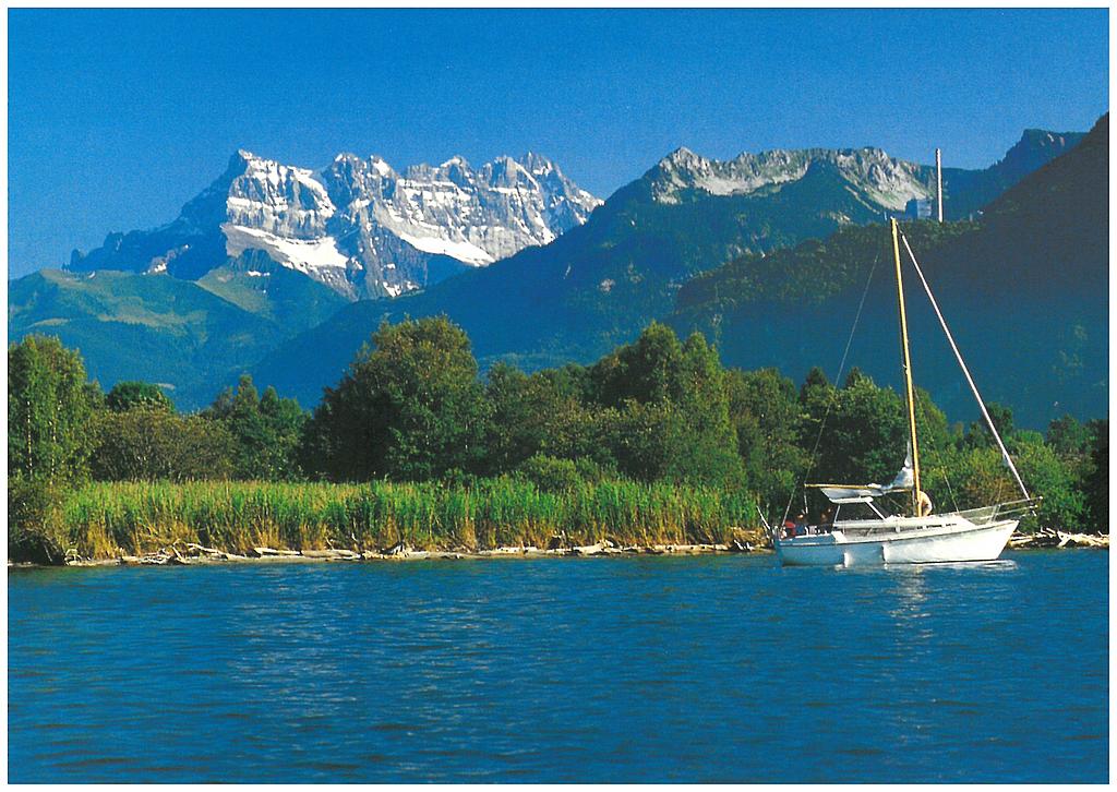 Postcards 20024 Léman et les Dents du Midi