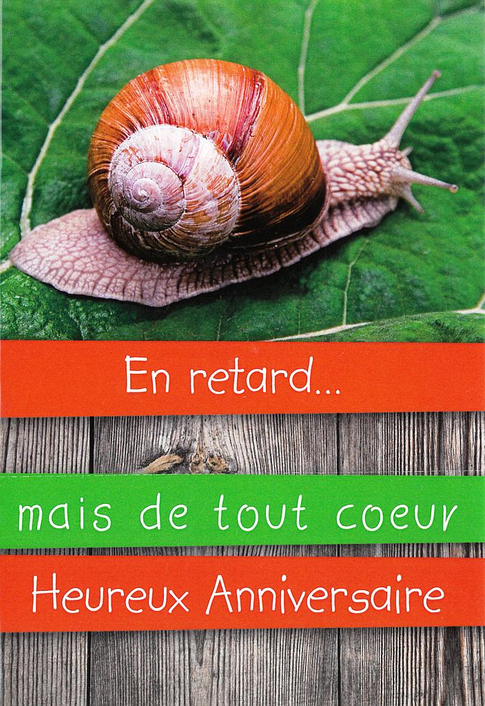 Carte Anniv. en RETARD