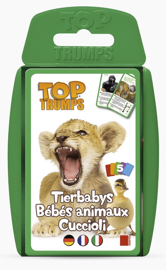 Jeu de bataille Bébés animaux D/F/I