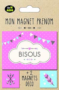 Aimant "Bisous"