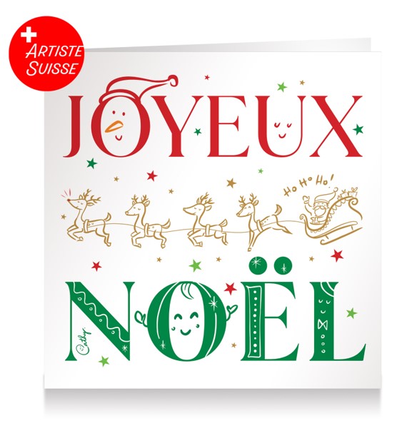 Carte Joyeux Noël