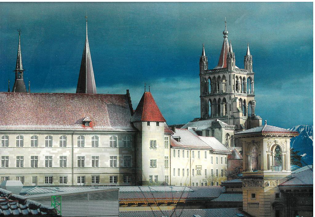 Postcards 12x17cm 40195 Lausanne