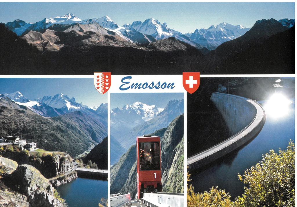 Postcards 29065 Emosson
