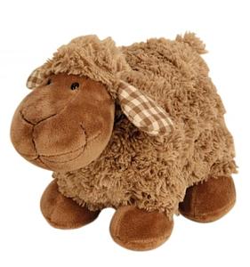 Peluche mouton brun ~20cm