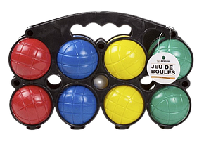 Jeu de boules en plastique