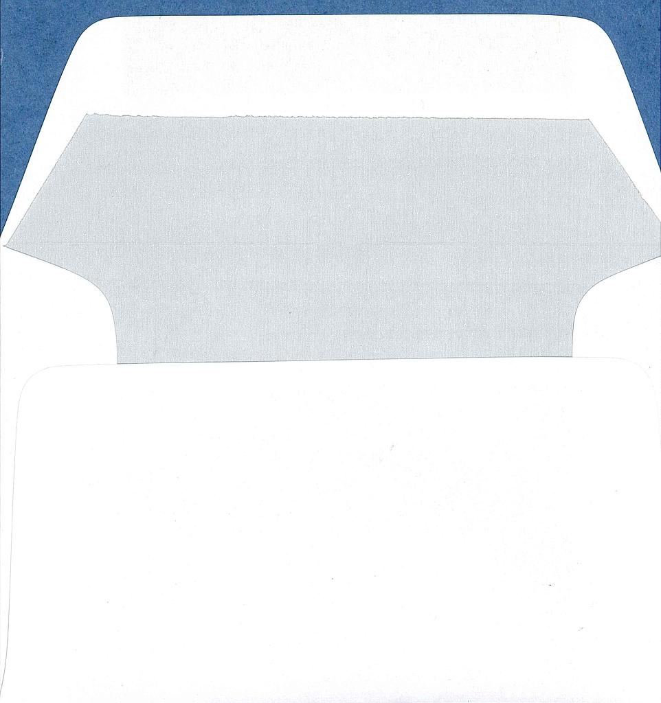 Mini-enveloppes (~120x80mm) blanches (par 10)
