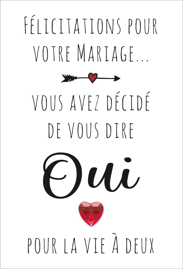 Carte Mariage