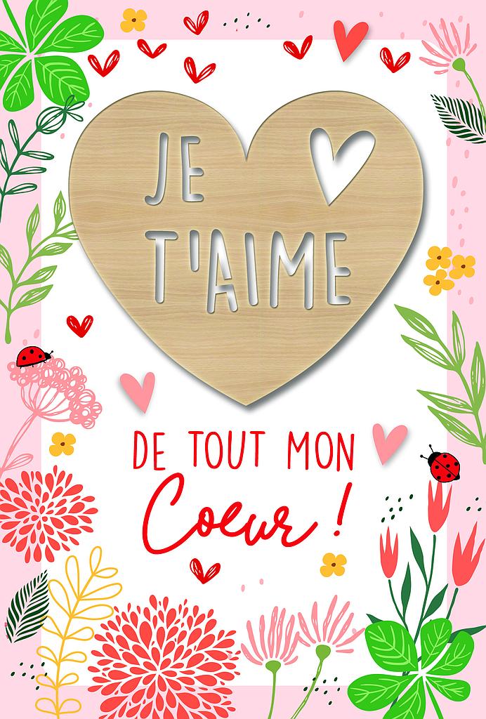 Carte "Amour, Amitié"