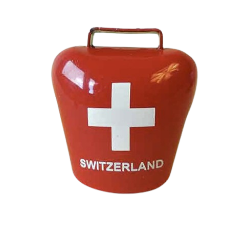 Glockenmagnet "Schweizer Kreuz"