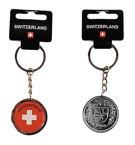 Schlüsselanhänger 5-Franken-Münze / Schweizer
