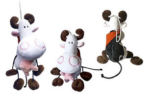 Peluche Vache ~13cm