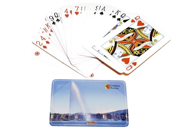 Jeu de Joker "Genève" (54 cartes, 2 jokers inclus)