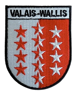 Bestickter Aufnäher Wallis