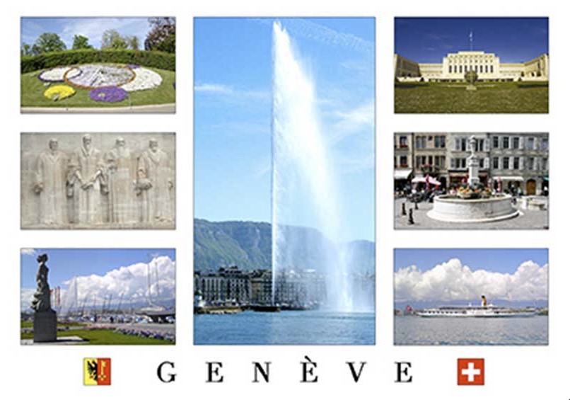 Postcards 8308 Genève