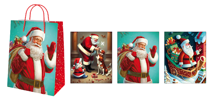 Sacs-cadeaux L Fr. 3.90/pce (x10=UV) Noël